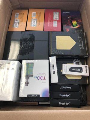 Huge box of hardware just showed up! Stop in to check out what all is in it.