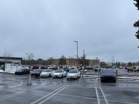 Tesla Supercharger - Vancouver Mall