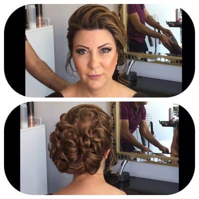 #style #updo #color #makeup