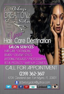 Call for your next appointment!