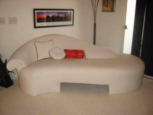 Completed chaise design