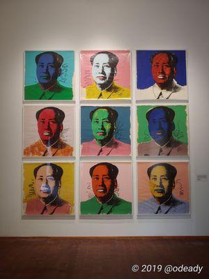 Western owns this Warhol of Chairman Mao (1973). A gift from Virginia Wright.