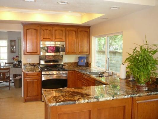 Kitchen remodeling design and construction services are a specialty of Andersen Construction throughout Orange County and Los Angeles County