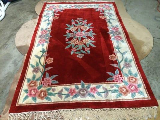 All types of oriental rug cleaning