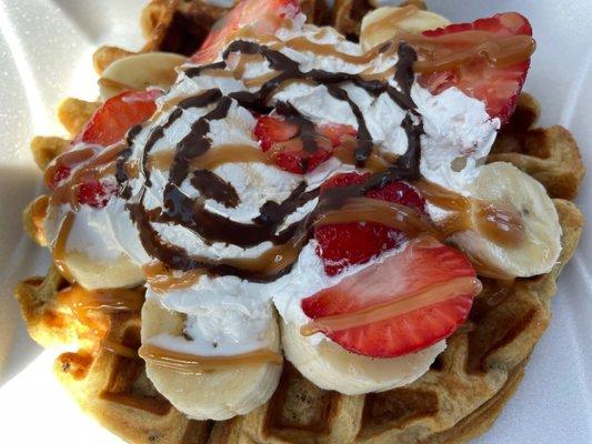 Delish Skinny waffle!!!