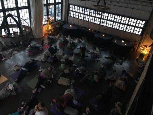 Candlelight Yoga at The Sinclair