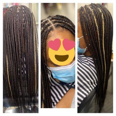 Knotless braids