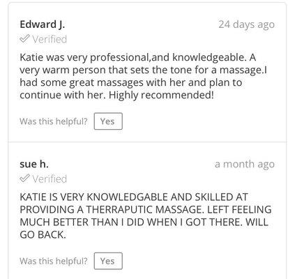 Katie was named one of the top therapists in Ocean County. She  is so pure and so knowledgeable