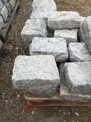 Granite Belgian block in stock