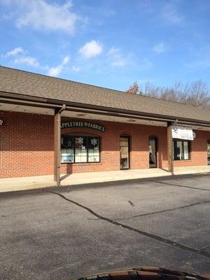 Store front in the West Side Plaza on Southbridge Road (Rts. 12 & 20)