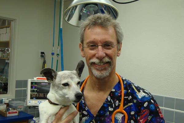 Dr. Cliff Gravem with Hester