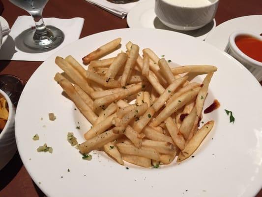 Garlic fries.