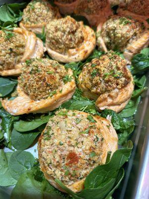 Daily Special: Crabb stuffed Salmon