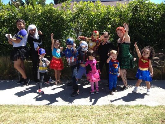 Super Heroes! Burbank on Parade 2016.