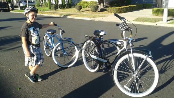 1952 schwinn replicate black and silver