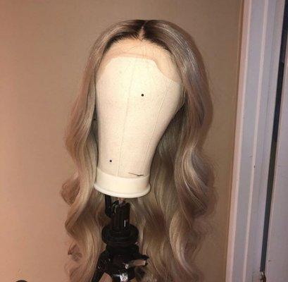 Custom wig for client