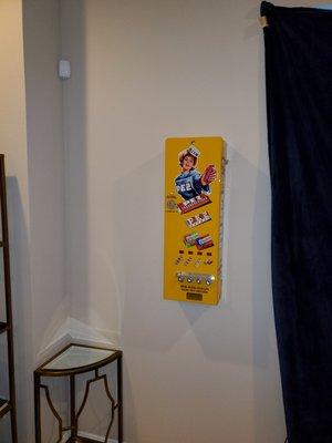 Unique home decor- 70lb antique PEZ dispenser properly installed