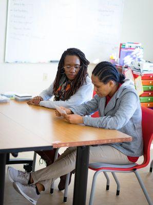 Our ELL (English Language Learner) Program. One on One work with one of our educators!