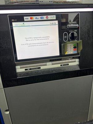 ATM broken again!!!