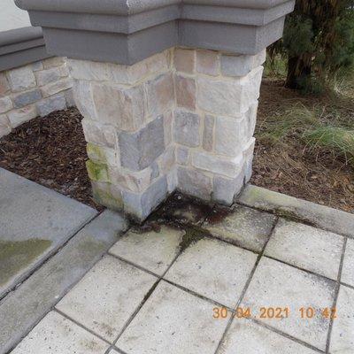 Foundational defects from our client's assessment. Another construction defect.