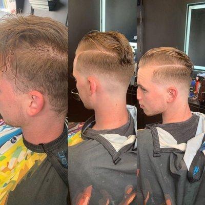 Giving amazing haircuts book now!