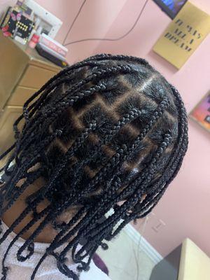 Mens Box Braids