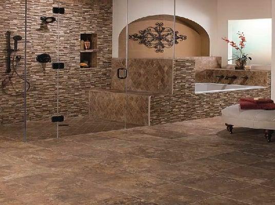 Residential Design, Custom Wall and Floor Tile and Stone Installation