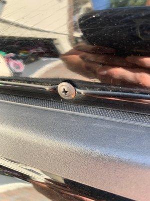 This is a screw that they used on the exterior of my truck topper. Clearly not something that can resist the elements. Very disappointed.