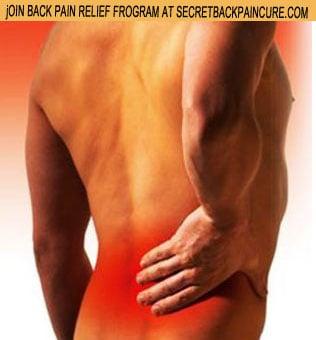 Secret Back Pain Cure