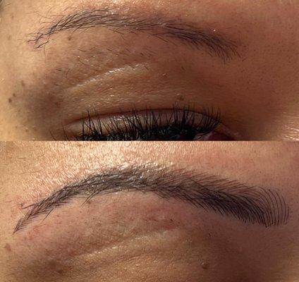 Before & After Microblading