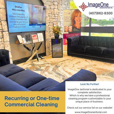 Free Customizable Quote for cleaning!! Call today (407)862-8300