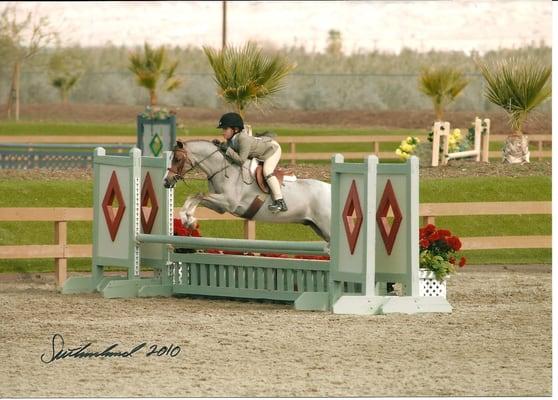 One of our pony riders at Thermal 2010