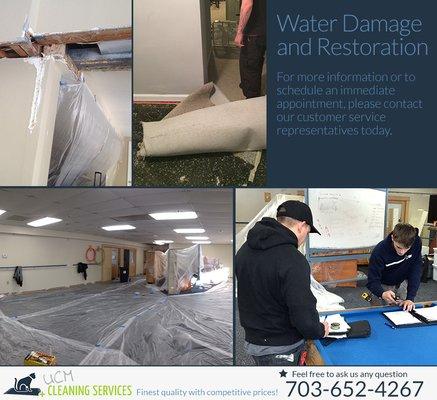 water damage restoration