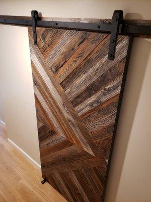 Reclaimed Wood Barn Door