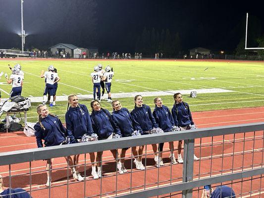 Wilsonville High School Varsity Cheer team!