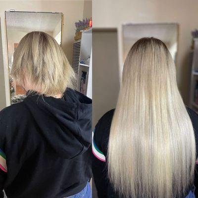 Weft 18 inches