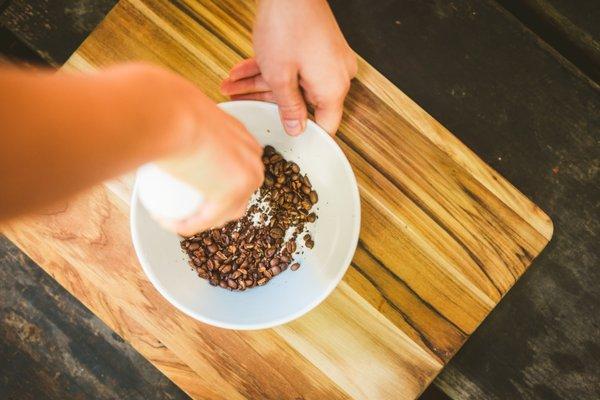 Grate Grind- Mortar and Pestle perfect for grinding coffee beans, spices, or even making guacamole