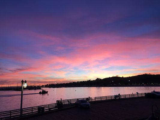 Beautiful view from SB Sterns Warf