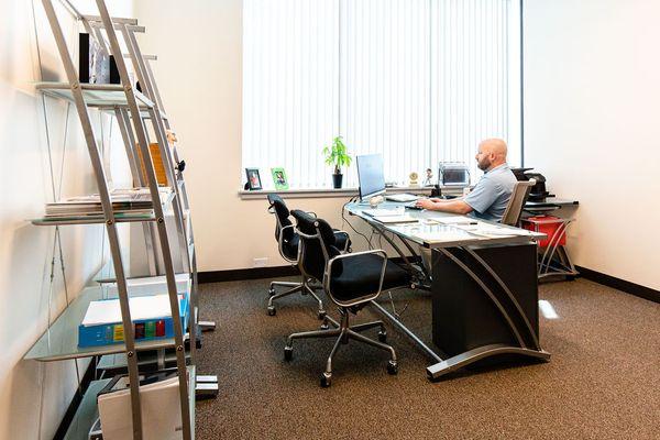 Cheery and spacious private offices