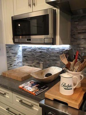 Kitchen LED installation