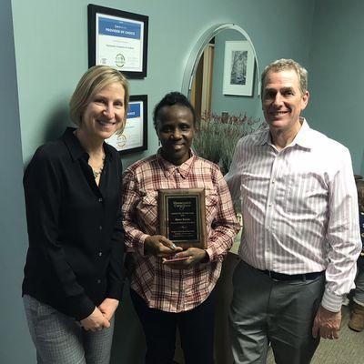 2019 Caregiver of the Year Hawa Barrie