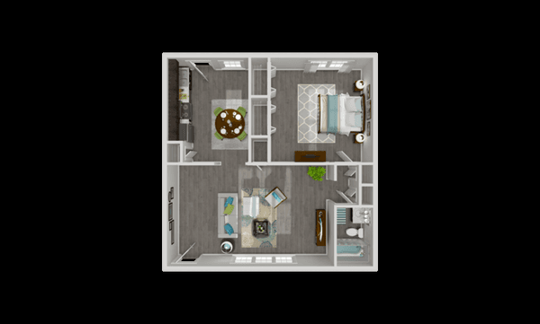 1x1 Floor Plan