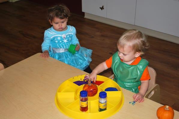 Fall Celebrations at School in the infant class