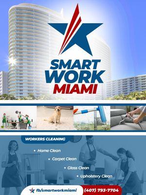 Smart Work Miami is your cleaning company in the heart of Miami Beach.