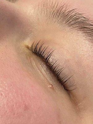 After lash lift