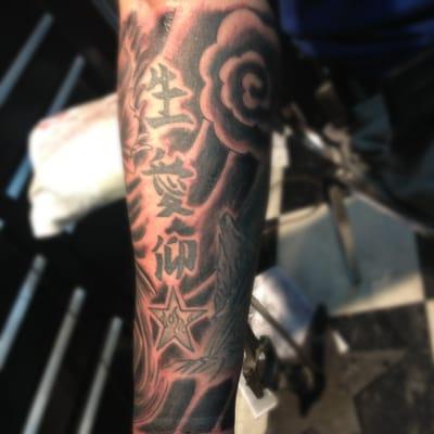 Half sleeve done by artist momia!