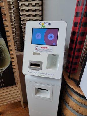 Bitcoin machine upfront