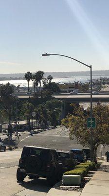 View of the harbor from Bankers Hill