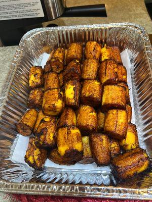 Sweet fried plantain