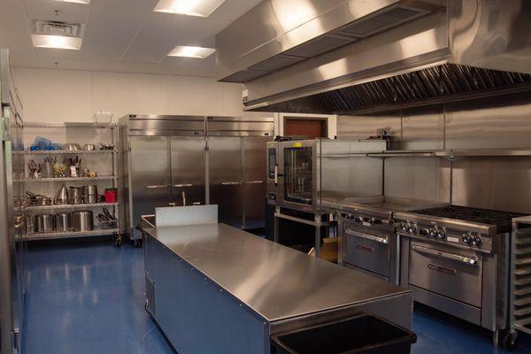 Commerical kitchen. Used for custom dietary lunches for kids and other clients.